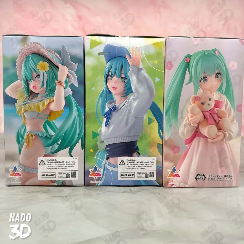 Hatsune Miku Figure Hatsune Miku Conceptual Series Vol 1-3 Figure Set Luminasta - Picture 4 of 7